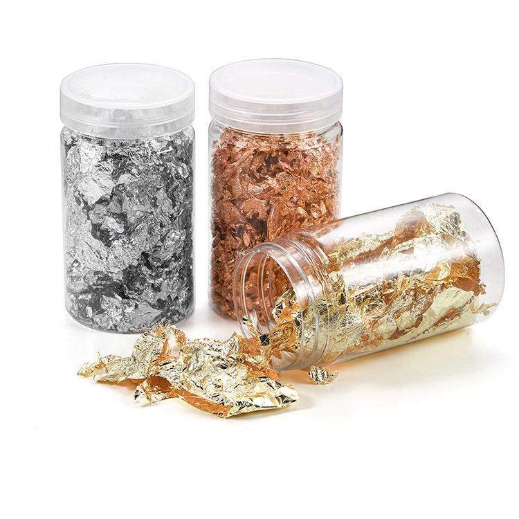 Foaie de aur zdrobită